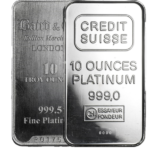 10 oz Platinum Bars