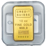 10 oz Credit Suisse Gold Bar
