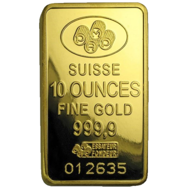 10 oz Pamp Suisse Gold Bar