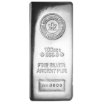 Silver 100 ounce RCM Bar