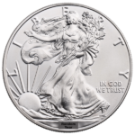 1 oz Silver American Eagle (BU) | Random Year (our choice)