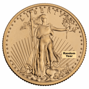 1/4 oz Gold American Eagle (BU) | Random Year