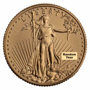1/10 oz Gold American Eagle (BU) | Random Year