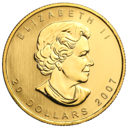 1/2 oz Canada Gold Maple Leaf (BU) | Random Year
