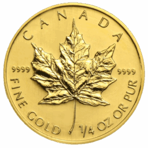 1/4 oz Canada Gold Maple Leaf (BU) | Random Year