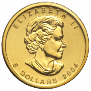 1/10 oz Canada Gold Maple Leaf (BU) | Random Year