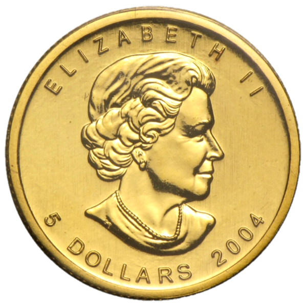 1/10 oz Canada Gold Maple Leaf (BU) | Random Year