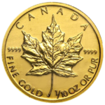 1/10 oz Canada Gold Maple Leaf (BU) | Random Year