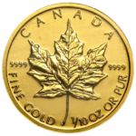1/10 oz Canada Gold Maple Leaf (BU) | Random Year