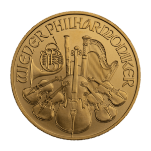 1 oz Austrian Gold Philharmonic | Random Year