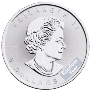 1 oz Canada Silver Maple Leaf | Random Year (our choice)