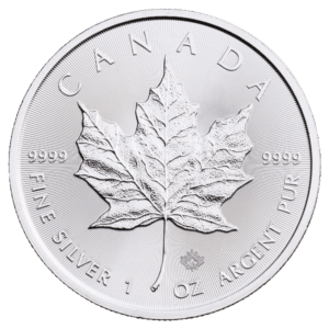 1 oz Canada Silver Maple Leaf | Random Year (our choice)