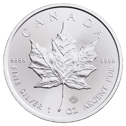 1 oz Canada Silver Maple Leaf | Random Year (our choice)