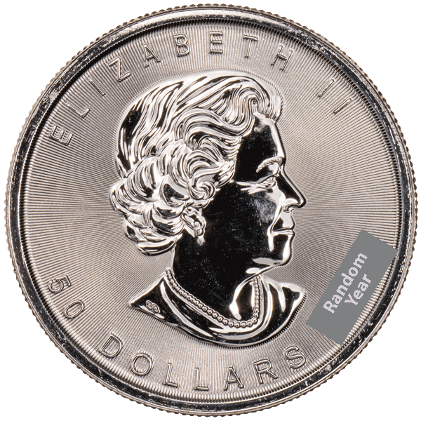 1 oz Canadian Platinum Maple Leaf