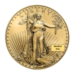 1 oz Gold American Eagle (BU) Coin