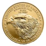 1/2 ounce 25 dollar Gold American Eagle coin