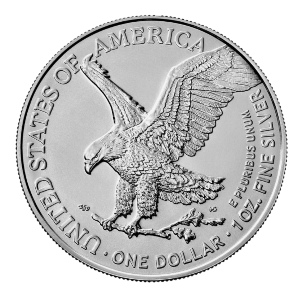 1 ounce Silver American Eagle coin - Type 2