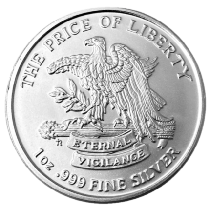 Silver 1 oz Don't Tread On Me Round