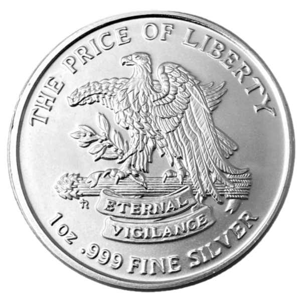 Silver 1 oz Don't Tread On Me Round