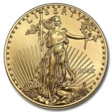 Gold American Eagle