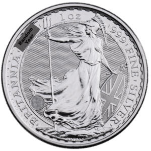 1 oz British Silver Britannia | Random Year (our choice)
