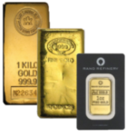 1 kilogram of gold bars