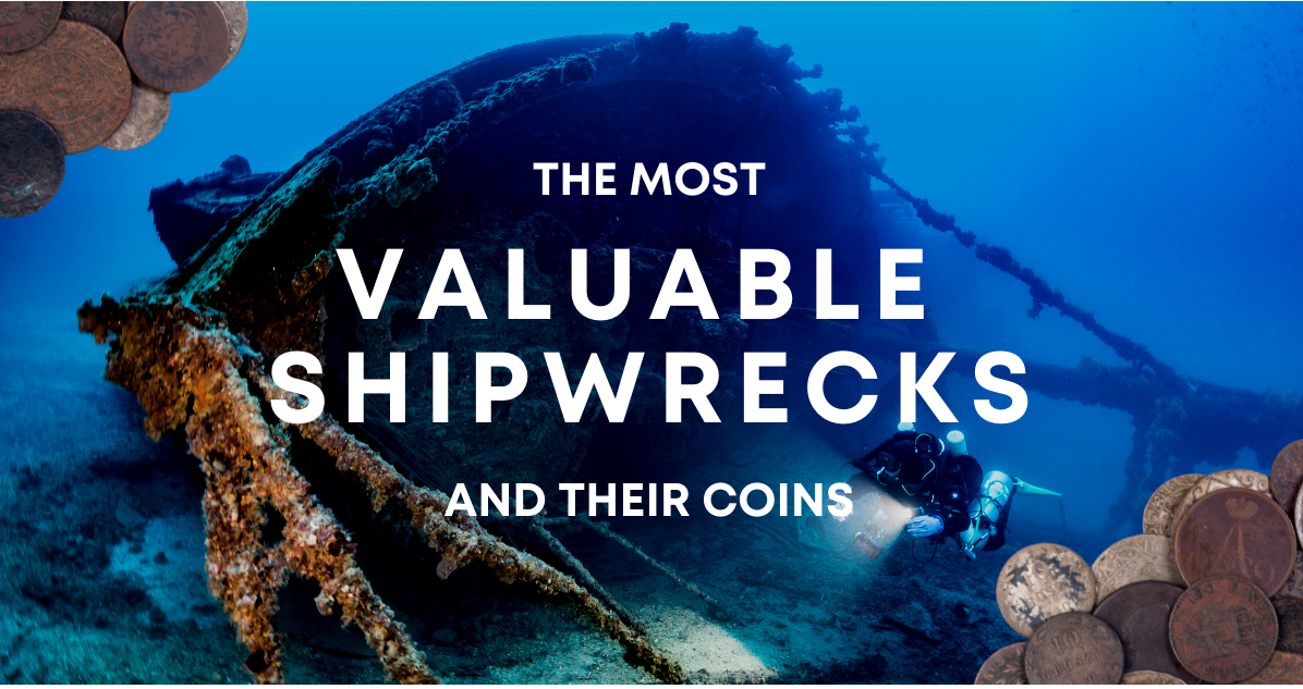The most valuable shipwrecks and their coins