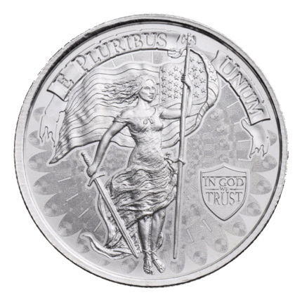 Silver 1 oz Unity and Liberty Round
