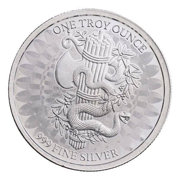 Silver 1 oz Unity and Liberty Round