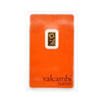 Gold 1 Gram Bar | In Assay Card – Valcambi Suisse