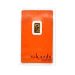 Gold 1 Gram Bar | In Assay Card – Valcambi Suisse