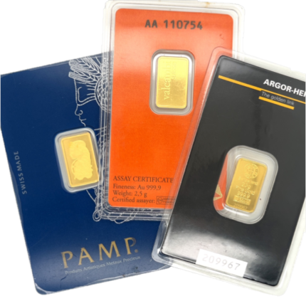 Gold 2.5 Gram Bar | Generic (our choice)
