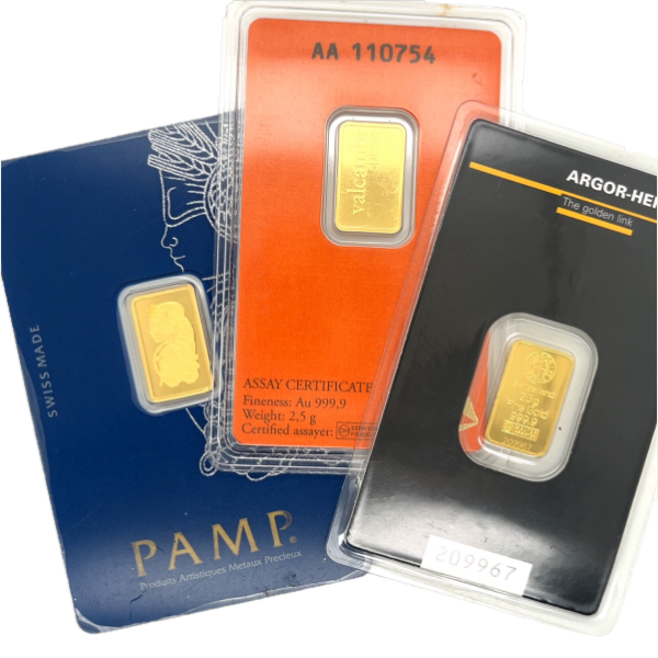 Gold 2.5 Gram Bar | Generic (our choice)