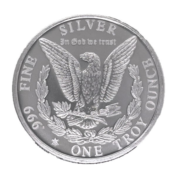 Silver 1 oz Morgan Round