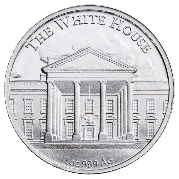 Silver 1 oz Trump Round