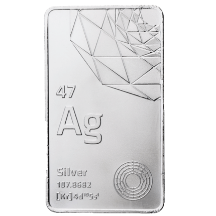 Silver 10 ounce Freedom Bar