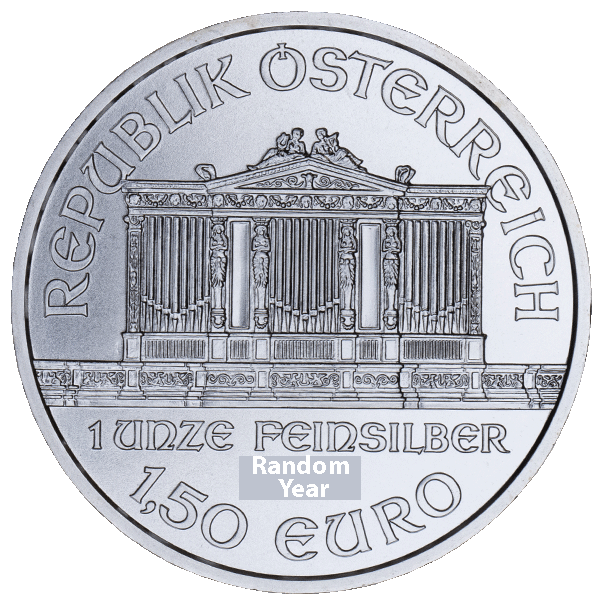 1 oz Austrian Silver Philharmonic | Random Year