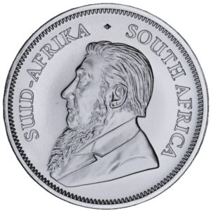 1 oz South African Silver Krugerrand | Random Year