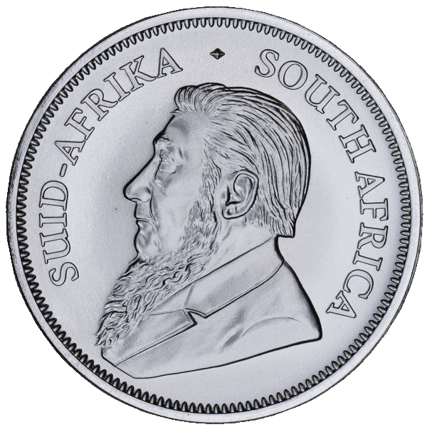 1 oz South African Silver Krugerrand | Random Year