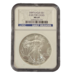 MS69 Silver American Eagle | Random Year/PCGS or NGC/Designation