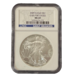 MS69 Silver American Eagle | Random Year/PCGS or NGC/Designation