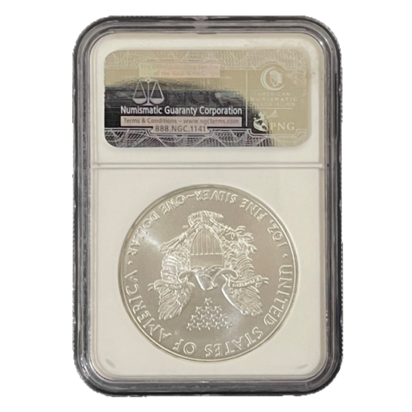 MS69 Silver American Eagle | Random Year/PCGS or NGC/Designation