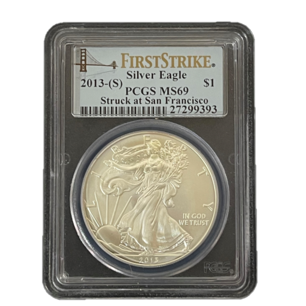 MS69 Silver American Eagle | Random Year/PCGS or NGC/Designation