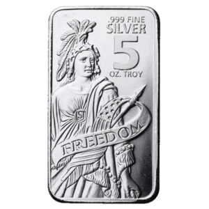 Silver Freedom 5 oz Bar
