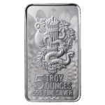 Silver 5 oz Bar Unity and Liberty