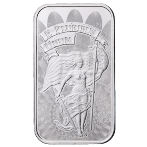 Silver 1 oz Unity and Liberty Bar