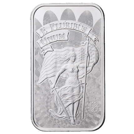 Silver 1 oz Unity and Liberty Bar