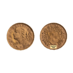 Gold Swiss 20 Francs