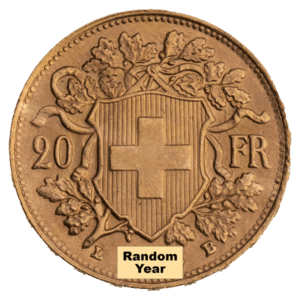 Gold Swiss 20 Francs