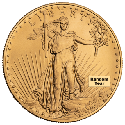 1/2 oz Gold American Eagle (BU) | Random Year